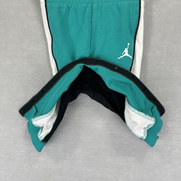 Jordan Little Kids 18M One Piece Air Bubble Jumpsuit Teal Snap Close - Picture 13 of 14